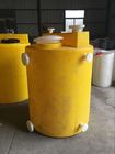 El tanque de dosificación químico cilíndrico para Mc del almacenamiento y de la mezcla categoría alimenticia de 1.500 litros