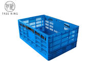 Cajón plástico plegable plegable para la industria alimentaria, cajones de la fruta y verdura