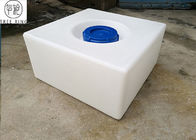 el tanque de agua plástico rectangular 60l para el almacenamiento del agua potable blanco/amarillo