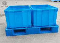 El plástico reutilizable del tormento patina las plataformas para los camiones de bifurcación con la entrada P1208 de 4 maneras