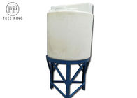 Productos redondos del CMC 1000L Rotomolding, los tanques de almacenamiento del agua de la aclaración con el soporte de acero