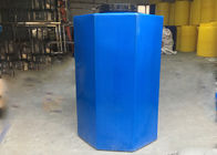 Impermeable azul/blanco del agua de la irrigación del moldeado rotatorio del tanque de almacenamiento plástico