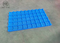 Plataformas plásticas del mini del piso HDPE acanalado de la parrilla para Warehouse 1000 * 600 * 50 milímetros