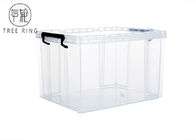 Compartimientos de almacenamiento plásticos apilables de la categoría alimenticia, caja del cajón plástico de 60 litros