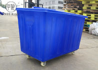 Moldeado rotatorio modificado para requisitos particulares 300kg que recicla el carro plástico del almacenamiento del lavadero con el parte movible