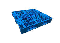 Virgen PP Rackable 1111 plataformas plásticas azules con 3 resbalones para la carretilla elevadora de los estantes, carga 1000Kg