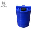 Emergencia azul cilíndrica polivinílica de los 100 del galón tanques de agua interior para el hogar