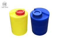 Color amarillo el tanque de dosificación químico polivinílico superior de la bóveda de 13 galones para el tratamiento de aguas de enfriamiento