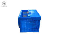 Compartimientos para uso general rallados 45 litros del totalizador de la cesta del cajón plegable resistente del almacenamiento de la pared para embalar
