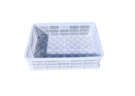 El HDPE perforó el cajón plástico plegable de las bandejas plásticas para el pan y los pescados 600*420*145