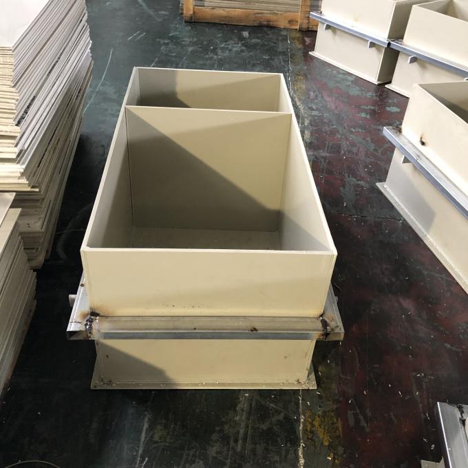 El tanque de sedimentación plástico material del ISO PP para la arcilla