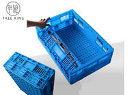Cestas plegables recicladas 30l del almacenamiento del plástico grande 600 * 400 * 180 milímetros PE o PP