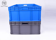 Cajas de almacenamiento plásticas resistentes grandes con el hogar 800 * 600 * 280m m de las tapas