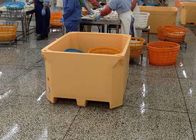 Caja más fresca moldeada Roto industrial del refrigerador del hielo insultada para el almacenamiento de los pescados sobre 300quart