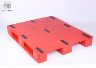3 plataformas plásticas del HDPE liso plano de las resbalones con la barra de acero para atormentar FP1200 * 1000