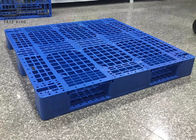 Las plataformas plásticas apilables industriales resistentes de la entrada de cuatro terminales almacenan el almacenamiento 1400 * 1200