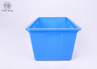 HDPE encajable plástico colorido de los toneles W50 del almacenamiento grande 487 * 343 * 258 milímetros