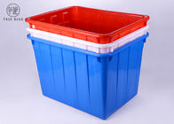 Cajas de almacenamiento plásticas coloreadas industriales de W 400L para el almacenamiento de la fábrica de la materia textil