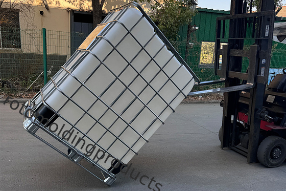1500 litros Ibc Contenedores de granel intermedios 1200*1100*1165mm para almacenamiento y transporte de productos químicos