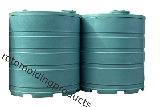 Productos de moldeo por rotación personalizados, tanques de agua moldeados por rotación de 2000L para transportar y recoger agua