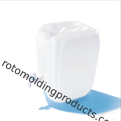 Bidón rectangular de 20 litros de capacidad con grifo de rosca, robusto y duradero