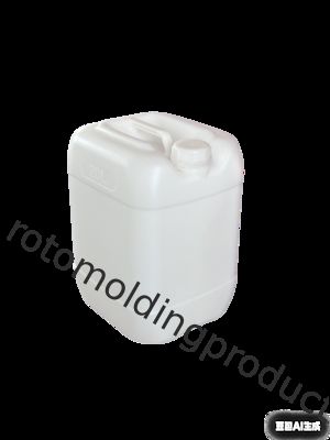 Carro de caja de polietileno con asa ergonómica, construido con técnica de moldeo rotacional y base de acero inoxidable