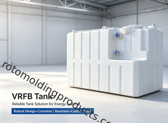 45 M3 Productos de moldeo por rotación Batería de flujo de vanadio (VRFB) Tanque de almacenamiento de electrolitos moldeado por rotación