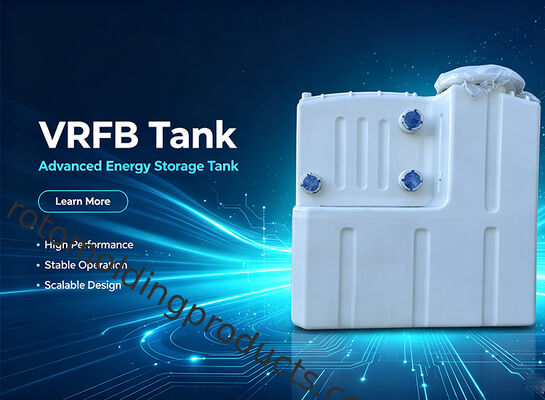45 M3 Productos de moldeo por rotación Batería de flujo de vanadio (VRFB) Tanque de almacenamiento de electrolitos moldeado por rotación
