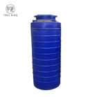 Color azul alrededor de los tanques de almacenamiento plásticos del agua de 250 galones para el almacenamiento líquido de la alimentación