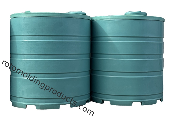 Productos de moldeo por rotación personalizados, tanques de agua moldeados por rotación de 2000L para transportar y recoger agua