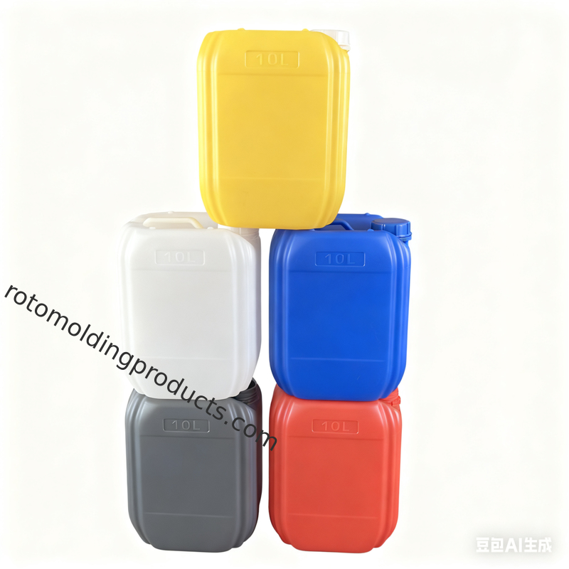 Bidón de plástico de grado alimenticio con capacidad de 30 litros y cierre de tapa roscada para almacenar productos químicos y miel