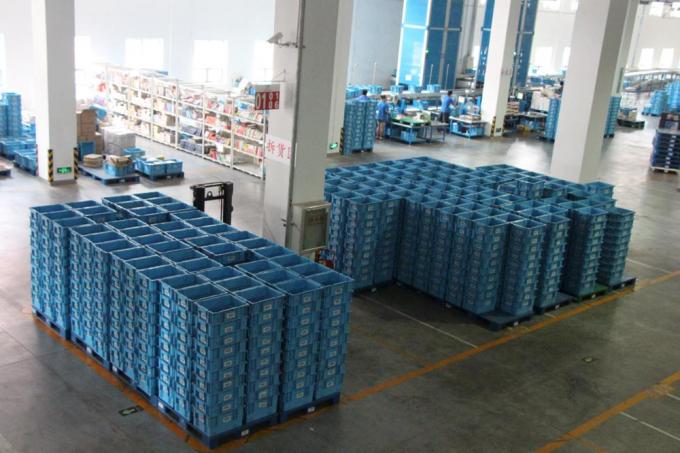 Envases móviles plásticos resistentes de la UE de las cajas 600*400*148m m PK-46148
